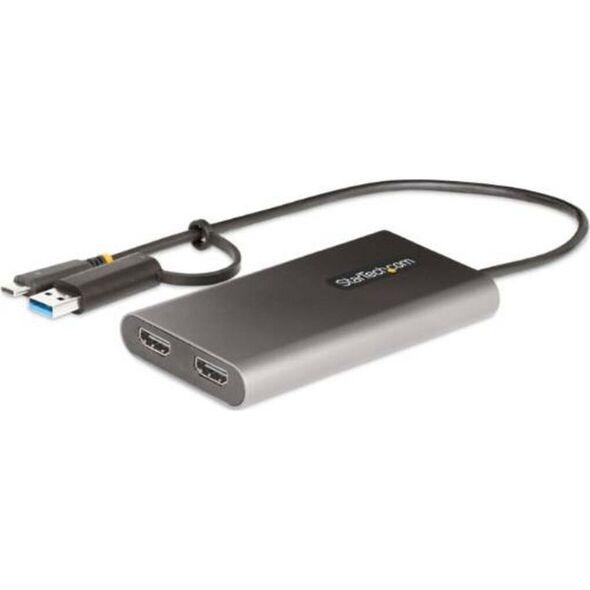 Adapter USB StarTech Adap StarTech USB-C to Dual HDMI 4K 60Hz 100W PD