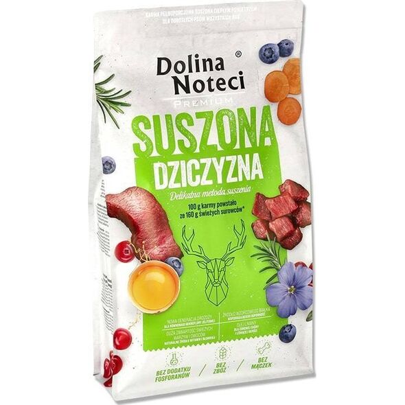 Dolina Noteci Premium Dziczyzna  karma suszona dla psa 9kg