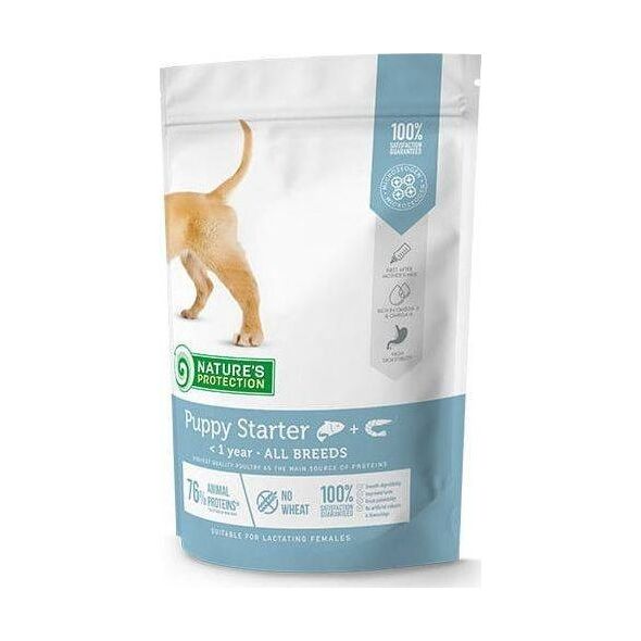 Natures Protection NATURES PROTECTION Puppy Starter Salmon with Krill All Breeds 500g