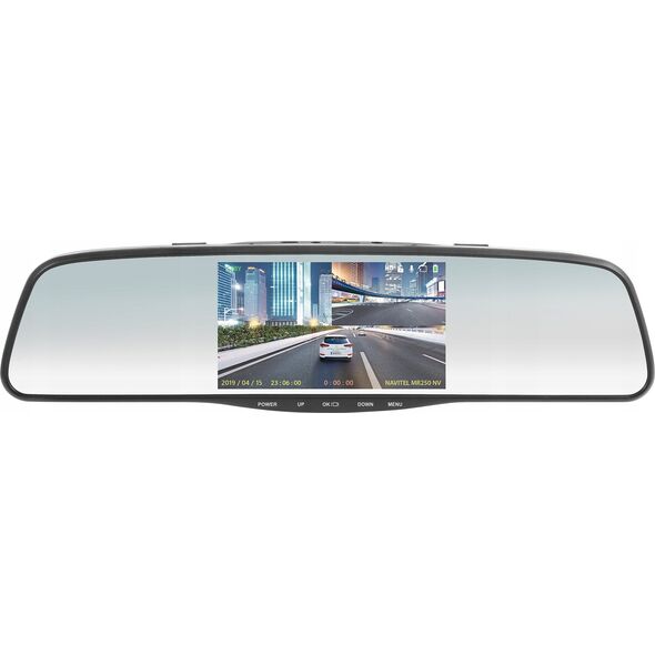 Wideorejestrator Navitel Navitel | Smart rearview mirror equipped with a DVR | MR255NV | IPS display 5| 960x480 | Maps included