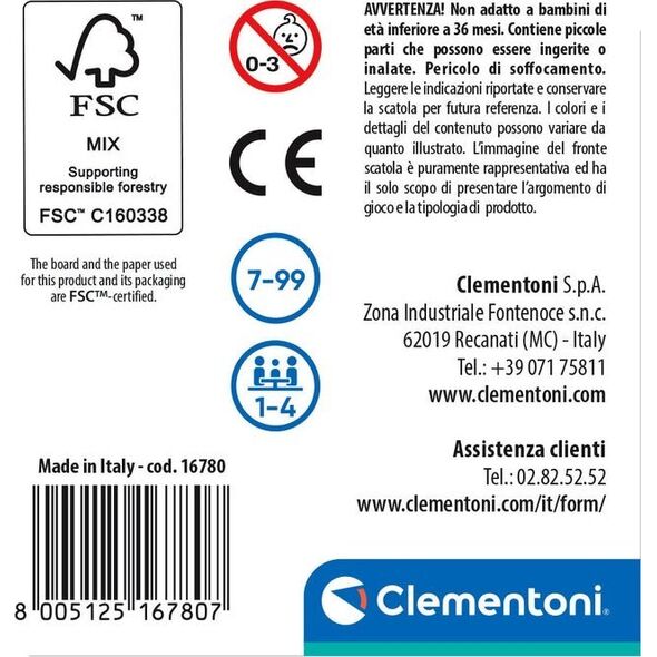 Clementoni BOARD GAME BRAIN FREEZE 1 16780