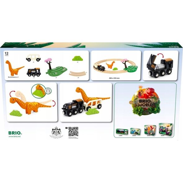 Brio Kolejka Zestaw Dino podstawowy