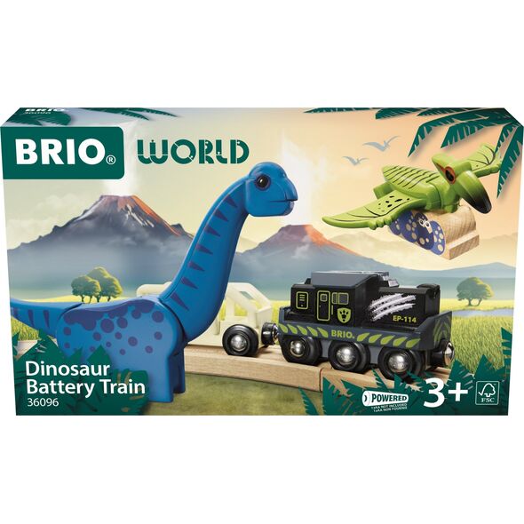 Brio Pociąg na baterie Dino