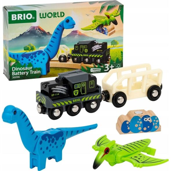 Brio Pociąg na baterie Dino