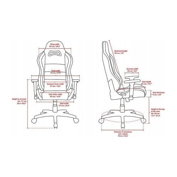 Fotel Arozzi Torretta SoftPU - White