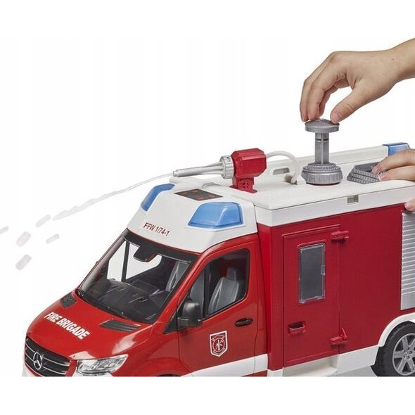 Bruder Pojazd MB Sprinter Straż pożarna z armatką wodną