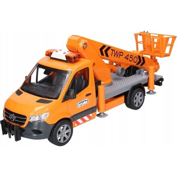 Bruder Pojazd Mercedes Benz Sprinter z podnośnikiem koszowym