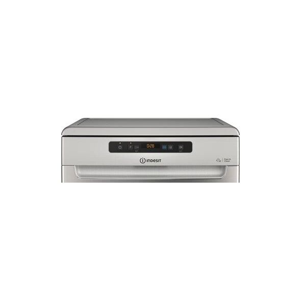 Świetlówka Hivision Free standing | Dishwasher | D2F HD624 AS | Width 60 cm | Number of place settings 14 | Number of programs 9 | Energy efficiency class E | Display | Silver