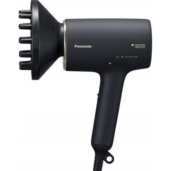 Panasonic | Hair Dryer | Nanoe  EHNA0JN825 | 1600 W | Number of temperature settings 4 | Diffuser nozzle | Black
