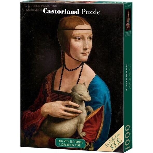 Smarton Puzzle 1000 elementów Dama z łasiczką Leonardo da Vinci Art Collection