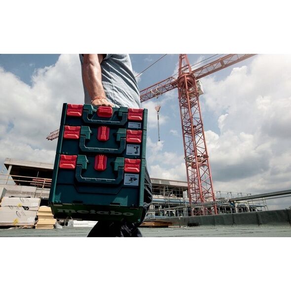 Metabo Metabo metaBOX 145 (626883000) system tool case stackable 396 x 296 x 145 mm solo - without insert