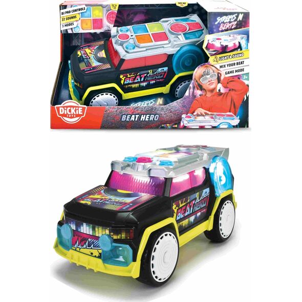 Dickie Pojazd Streets Beatz Beat Hero 33,5 cm