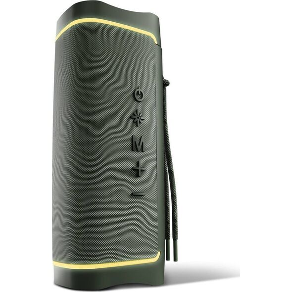 Głośnik Energy Sistem Energy Sistem | Speaker with RGB LED Lights | Yume ECO | 15 W | Waterproof | Bluetooth | Green | Portable | Wireless connection