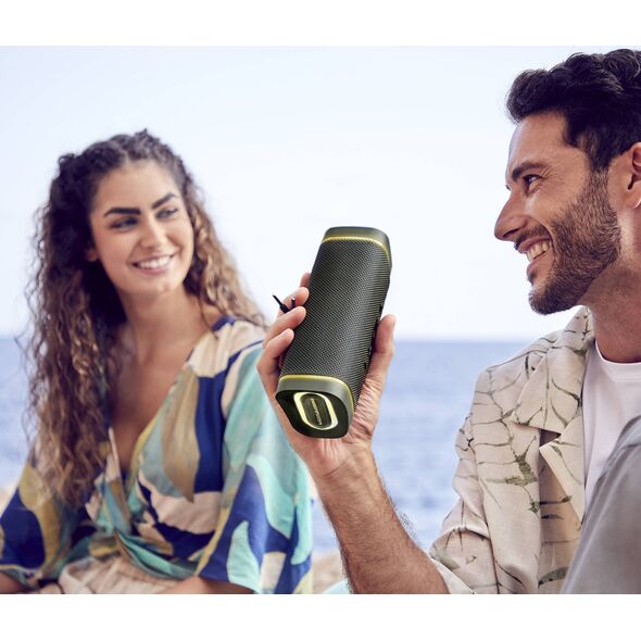 Głośnik Energy Sistem Energy Sistem | Speaker with RGB LED Lights | Yume ECO | 15 W | Waterproof | Bluetooth | Green | Portable | Wireless connection
