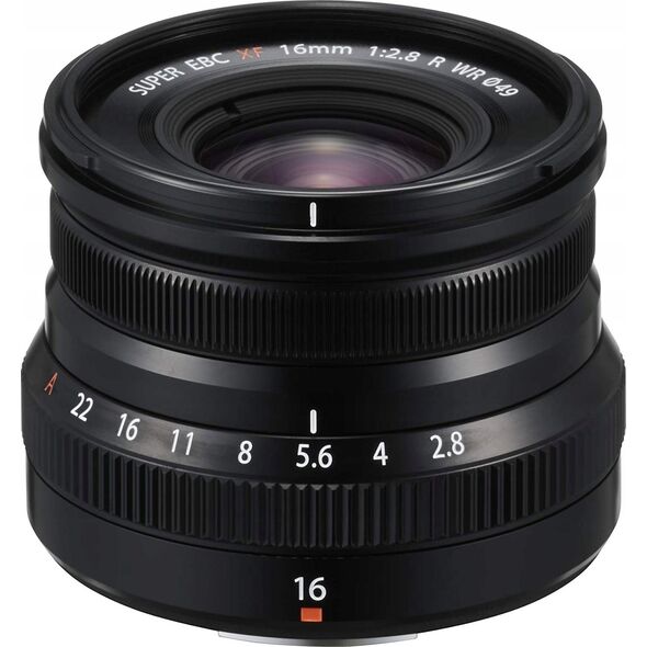 Obiektyw Fujifilm Lens Fujinon XF16mm F2.8 R WR black