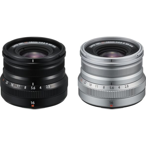 Obiektyw Fujifilm Lens Fujinon XF16mm F2.8 R WR silver
