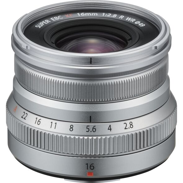 Obiektyw Fujifilm Lens Fujinon XF16mm F2.8 R WR silver