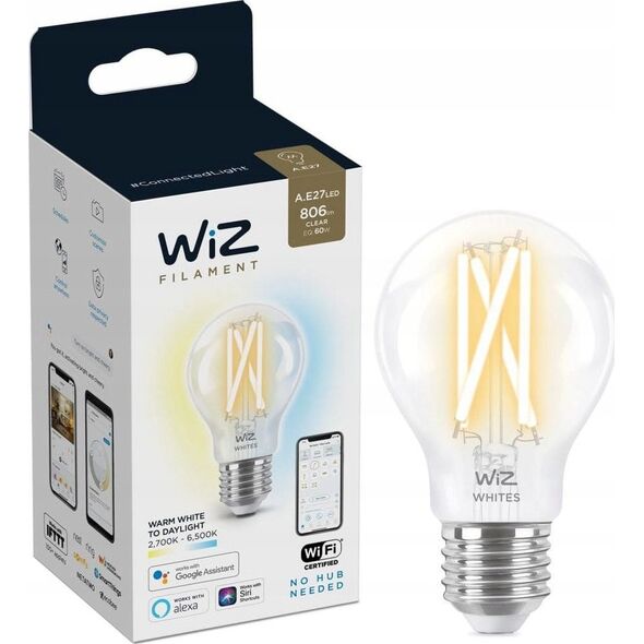 WiZ WiZ,Bulb,7W,2700-6500,A60,E27,1 pcs lightsource