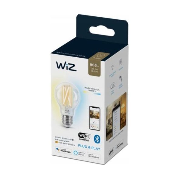WiZ WiZ,Bulb,7W,2700-6500,A60,E27,1 pcs lightsource