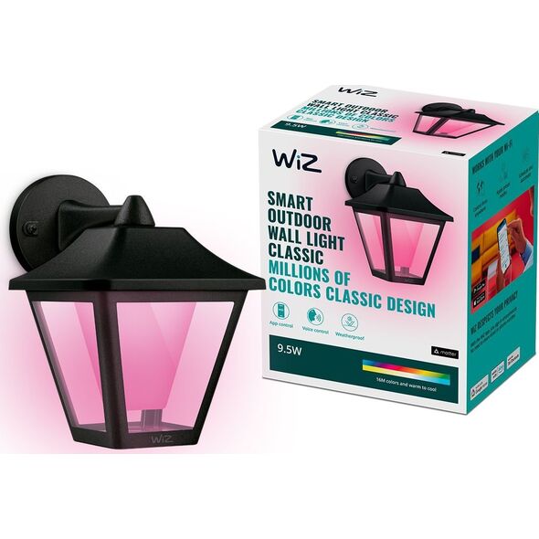 WiZ WiZ | Smart WiFi Outdoor Wall Light Classic | 2700-5000 K (RGB)