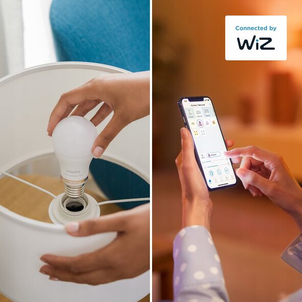 Philips WiZ | Philips Smart WiFi Filament Clear RGB | E27 | 6.3 W | Full colour