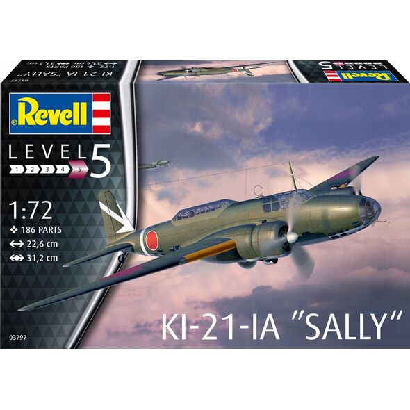 Revell Model plastikowy Ki-21-LA Sally 1/72