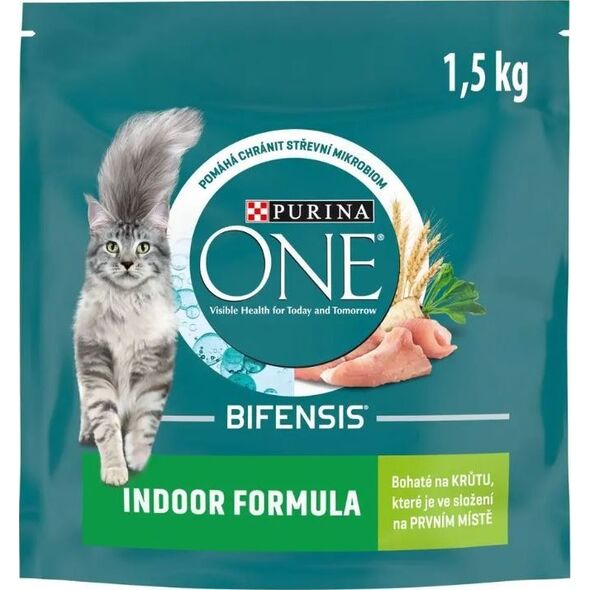 PURINA NESTLE PURINA One Bifensis Indoor Formula - sucha karma dla kota - 1,5 kg