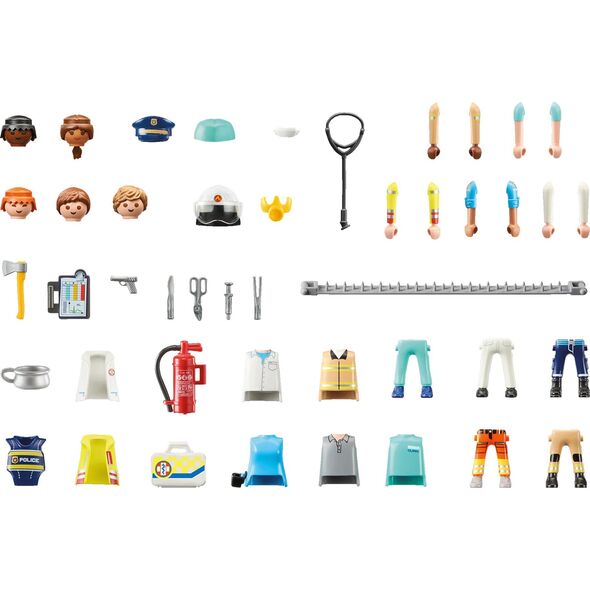 Playmobil Zestaw z figurkami Figures 71400 My Figures: Służby ratownicze