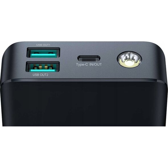 Powerbank Joyroom Joyroom JR-PBF03 30W 30000mAh + kabel USB-A - USB-C 0.25m czarny