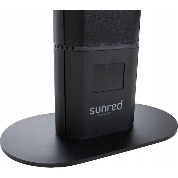 Sunred SUNRED | Heater | RD-DARK-3000L, Valencia Dark Lounge | Infrared | 3000 W | Number of power levels | Suitable for rooms up to m² | Black | IP55