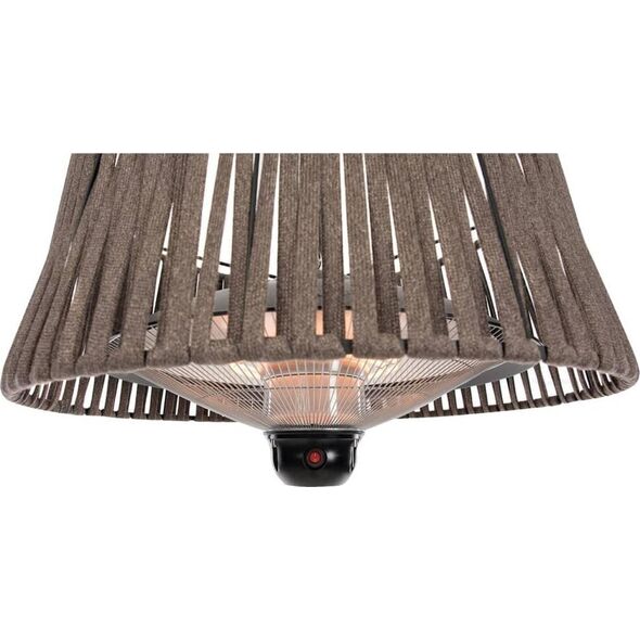 Sunred SUNRED | Heater | ARTIX M-HO BROWN, Corda Bright Hanging | Infrared | 1800 W | Number of power levels | Suitable for rooms up to m² | Brown | IP24