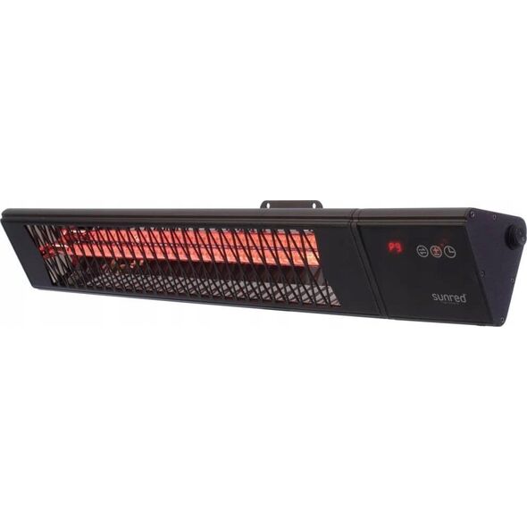 Sunred SUNRED | Heater | PRO25W-SMART, Triangle Dark Smart Wall | Infrared | 2500 W | Number of power levels | Suitable for rooms up to m² | Black | IP55