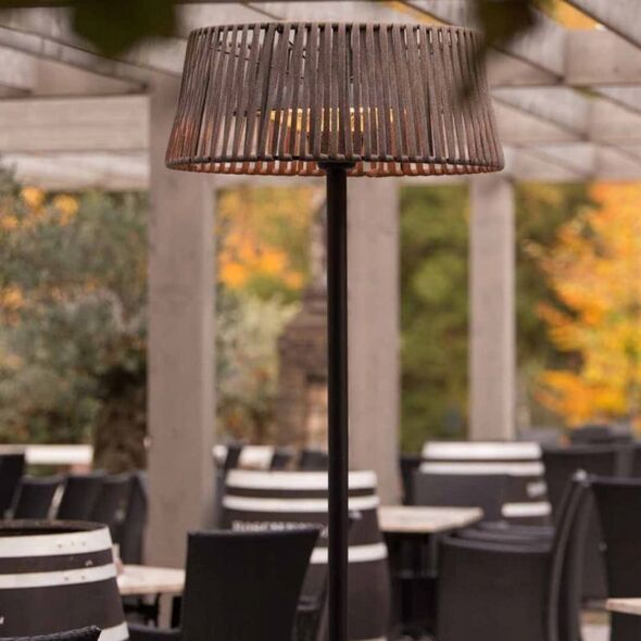 Sunred SUNRED | Heater | ARTIX M-SO BROWN, Corda Bright Standing | Infrared | 2100 W | Number of power levels | Suitable for rooms up to m² | Brown | IP44