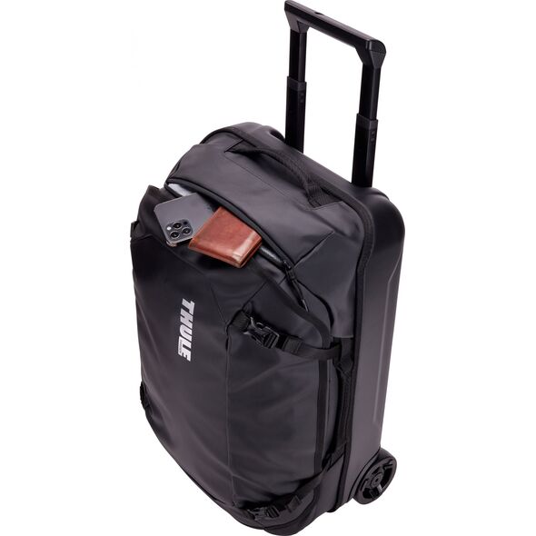 Thule Thule | Carry-on Wheeled Duffel Suitcase, 55cm | Chasm | Luggage | Black | Waterproof