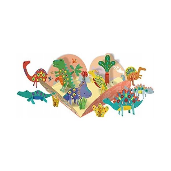 Avenir Wyklejanka Stick N Play - Świat dinozaurów