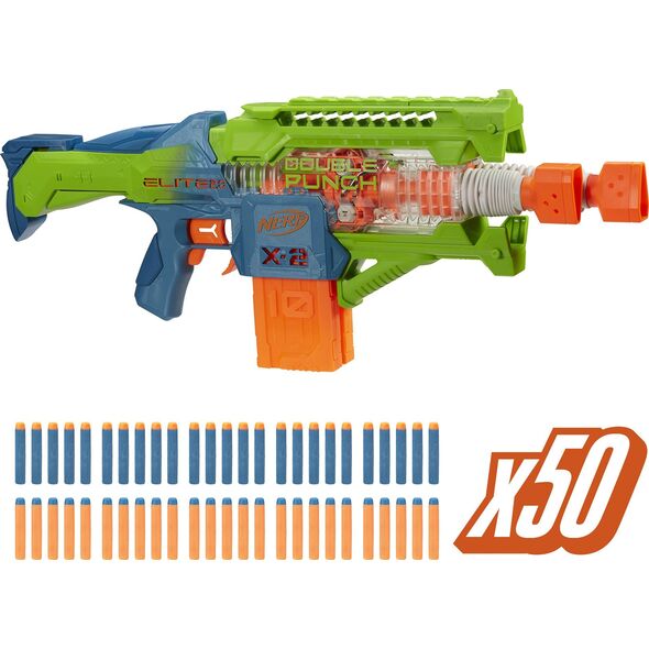 Hasbro Wyrzutnia Nerf Elite 2.0 Double Punch + strzałki