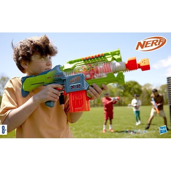 Hasbro Wyrzutnia Nerf Elite 2.0 Double Punch + strzałki
