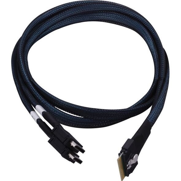 Microchip Adaptec Kabel SFF8654->SFF8612 2x Oculinks x4 intern 0.8m