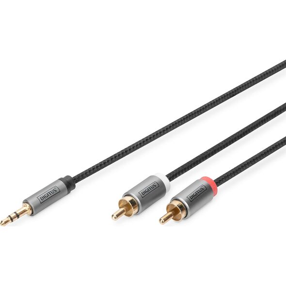 Kabel Digitus Cable Digitus Stereo to 2RCA 1m