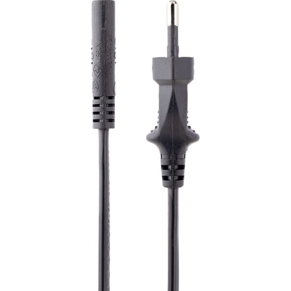 Kabel zasilający StarTech Cable StarTech EU Shuko to C7 2m Black
