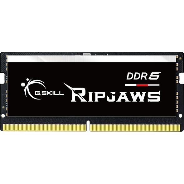 Pamięć do laptopa G.Skill G.Skill DDR5 - 32GB - 5600 - CL - 46 (1x 32 GB) , Single (black, F5-5600S4645A32GX1-RS, Ripjaws , INTEL XMP)