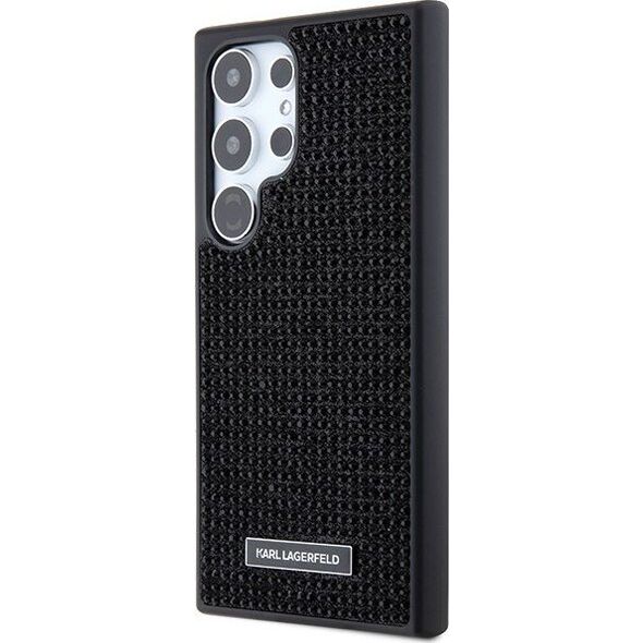 Karl Lagerfeld Karl Lagerfeld KLHCS24LHDSPRK S24 Ultra S928 hardcase czarny/black Rhinestone Metal Logo