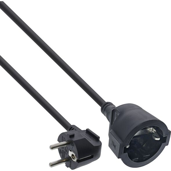 InLine InLine® Power Extension Cable angeld Type F white 20m