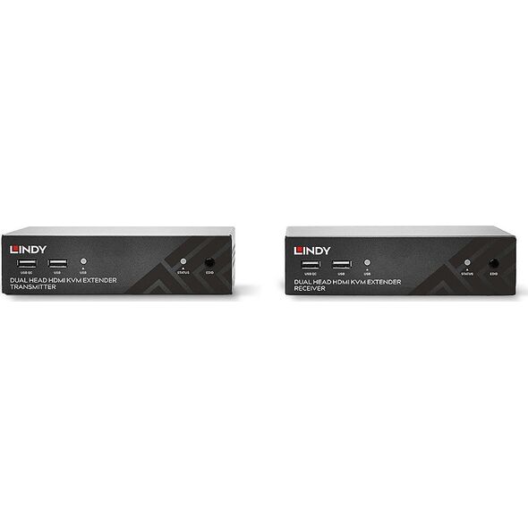 Adapter USB Lindy Adap Lindy Extender Cat6 HDMI USB RS232