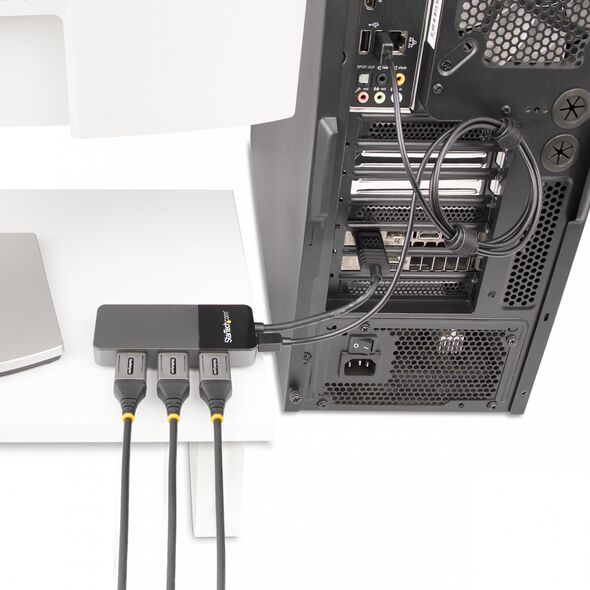 Adapter USB StarTech Adap StarTech 3 Port DP MST Hub - 3 x 4K - DP 1.4