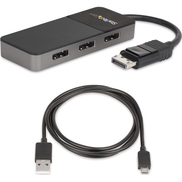 Adapter USB StarTech Adap StarTech 3 Port DP MST Hub - 3 x 4K - DP 1.4