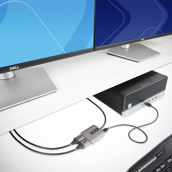 Adapter USB StarTech Adap StarTech 2-Port DP MST Hub DP Splitter
