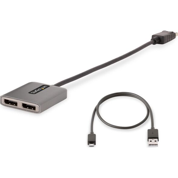 Adapter USB StarTech Adap StarTech 2-Port DP MST Hub DP Splitter