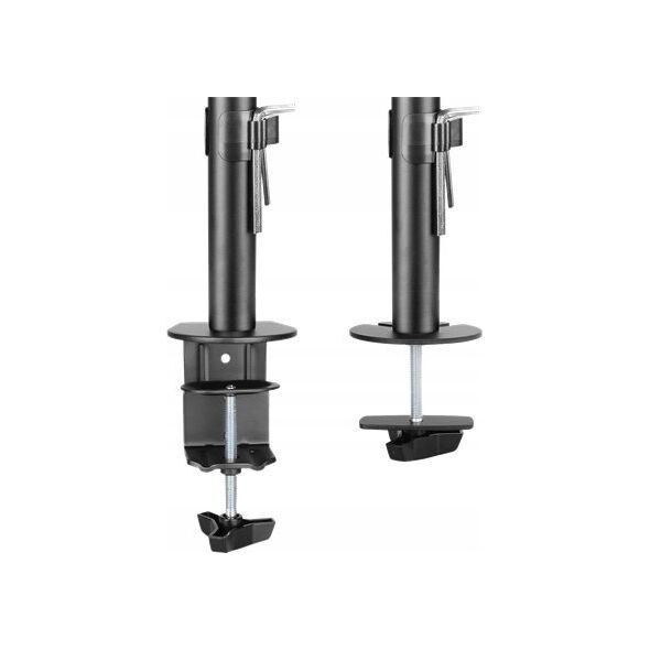 Deltaco Uchwyt biurkowy na 2 monitory 13" - 32" (GAM-040-W)