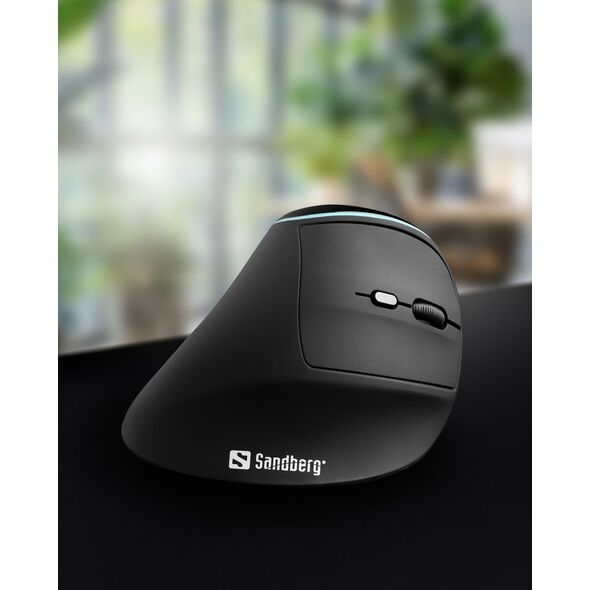 Mysz Sandberg SANDBERG Wireless Vertical Mouse Pro